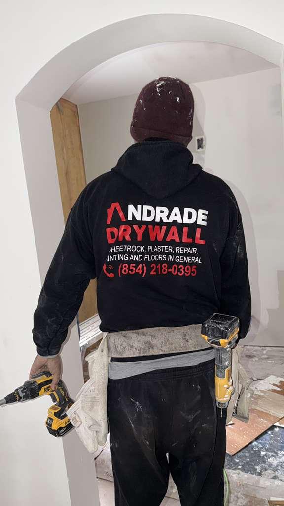 Andrade Drywall team member